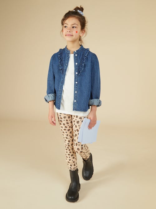 T-shirt in jersey tinta unita - Kiabi