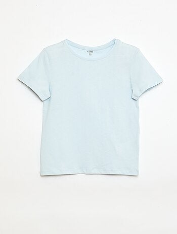 T-shirt in jersey tinta unita