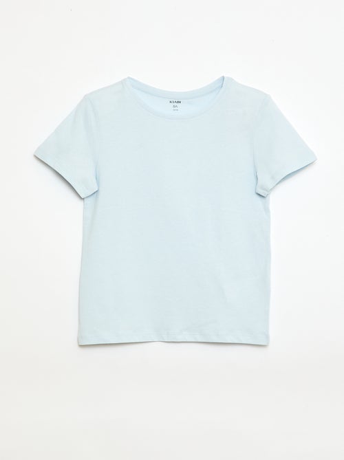T-shirt in jersey tinta unita - Kiabi