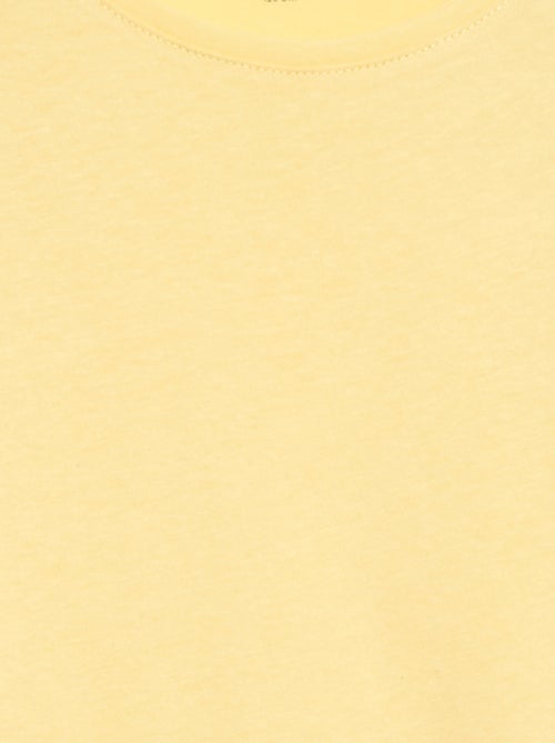 T-shirt in jersey tinta unita - Kiabi