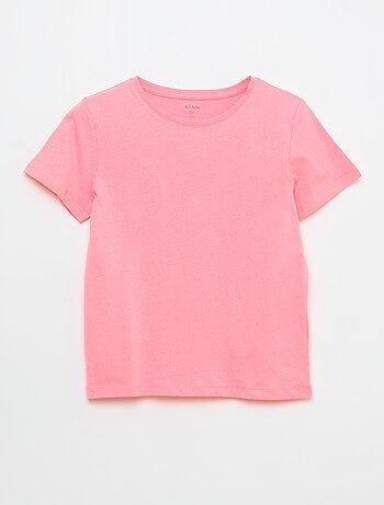 T-shirt in jersey tinta unita