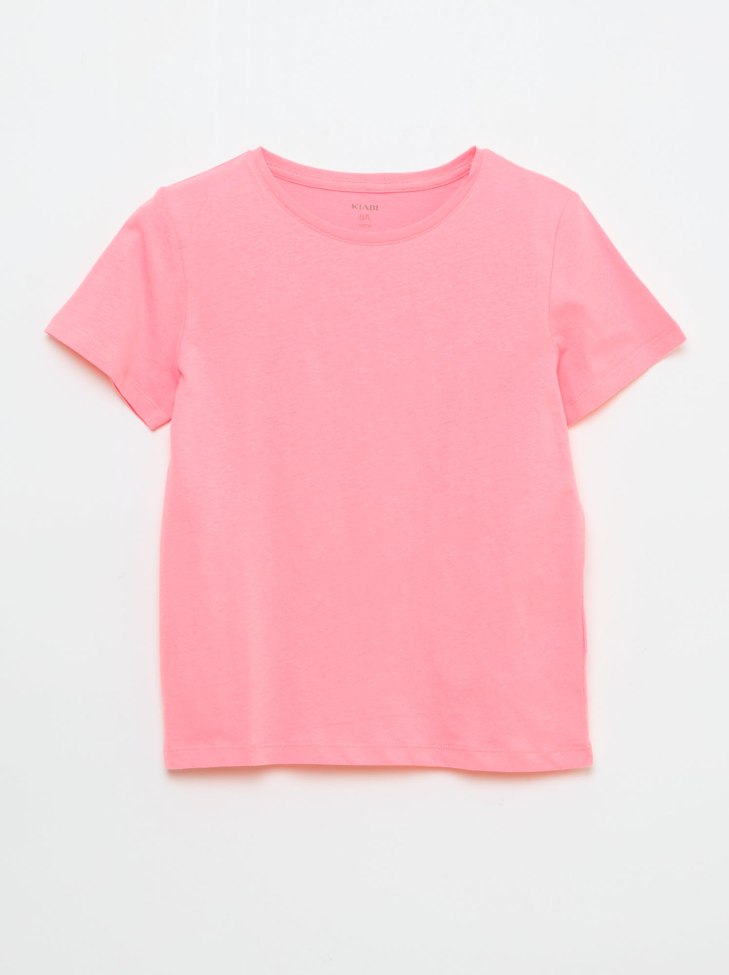 T-shirt in jersey tinta unita