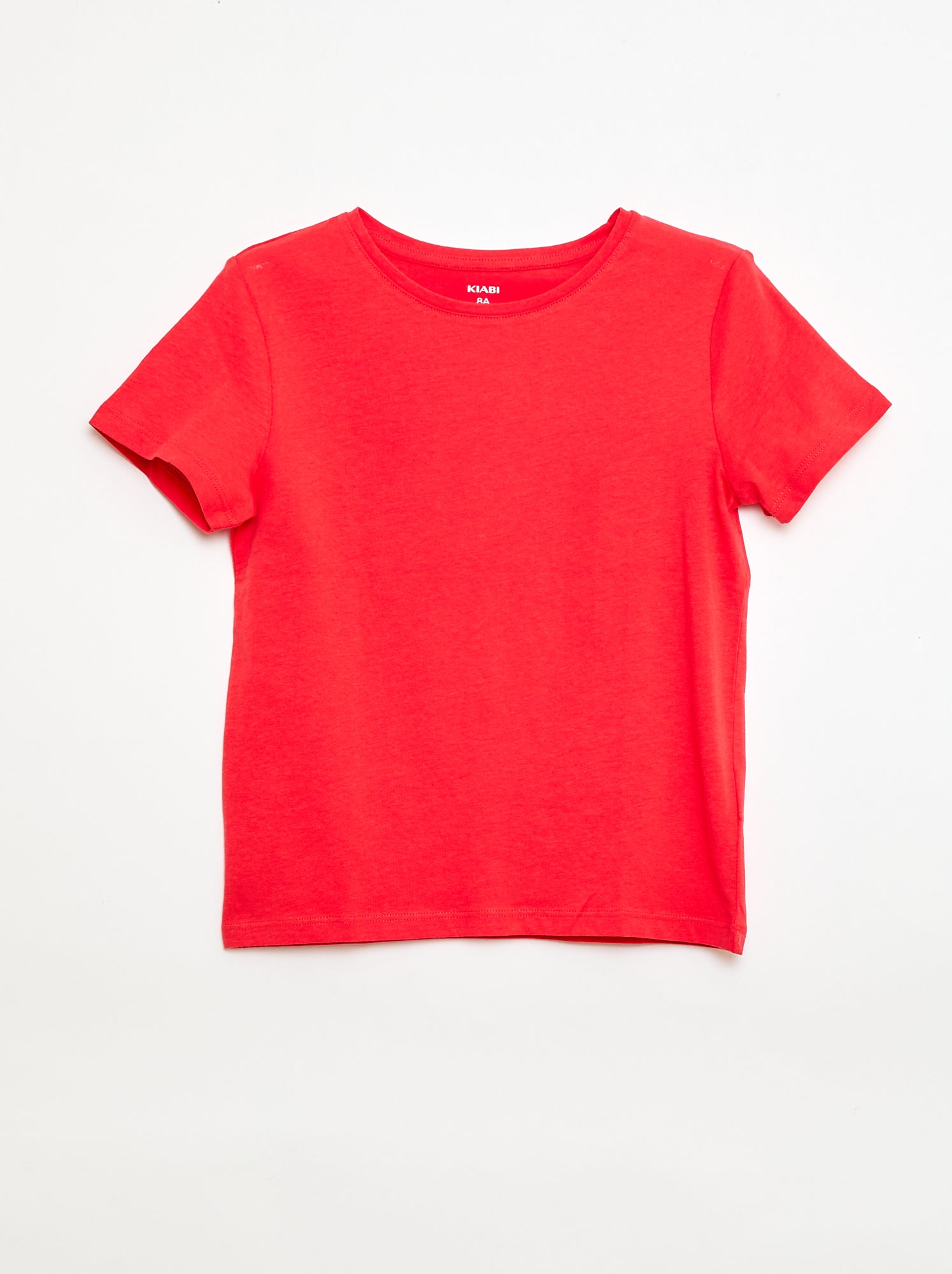 T-shirt in jersey tinta unita