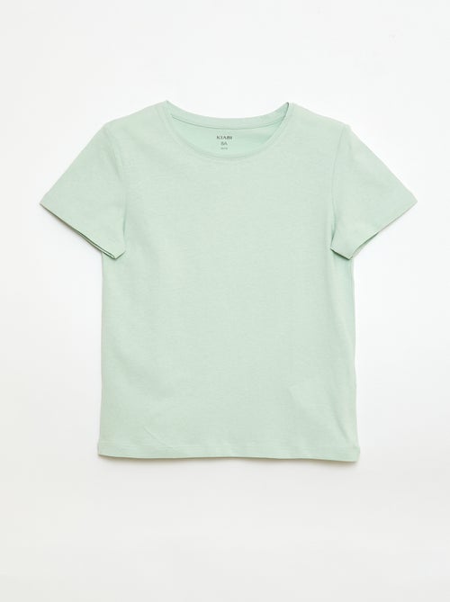 T-shirt in jersey tinta unita - Kiabi