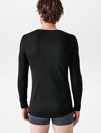 T-shirt in maglia a coste termolattile 'Damart'