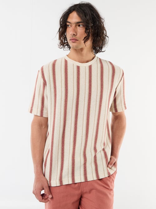 T-shirt in maglia a maniche corte - Kiabi