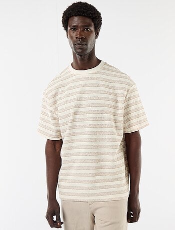 T-shirt in maglia a maniche corte