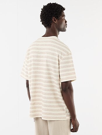 T-shirt in maglia a maniche corte
