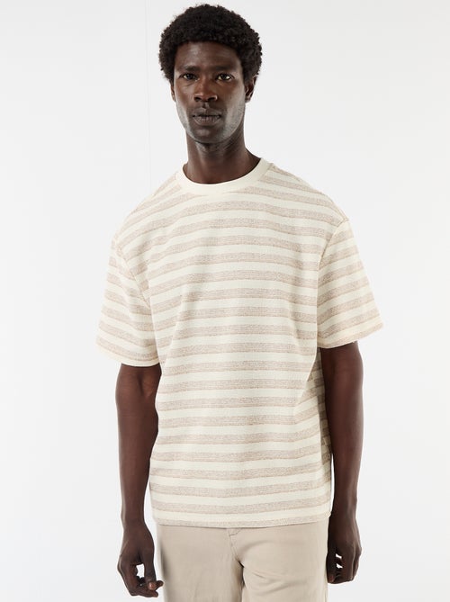 T-shirt in maglia a maniche corte - Kiabi
