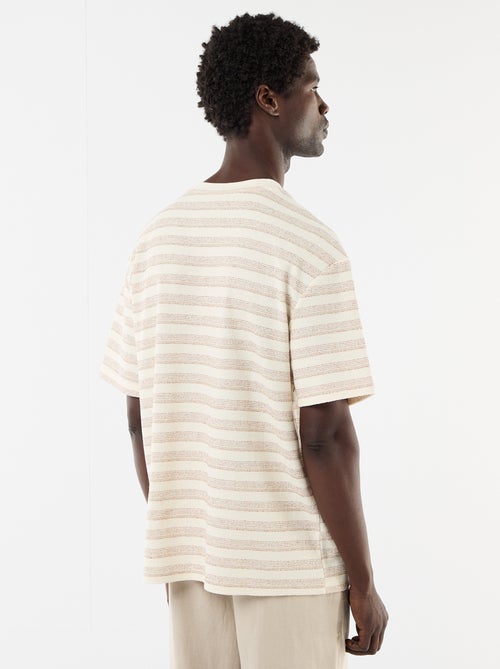 T-shirt in maglia a maniche corte - Kiabi