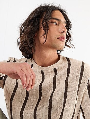 T-shirt in maglia a maniche corte