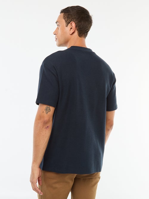 T-shirt in maglia con scollo a V - Kiabi