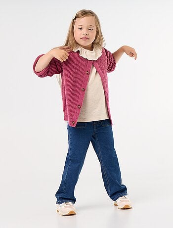 T-shirt in maglia doudou - collezione facile da indossare