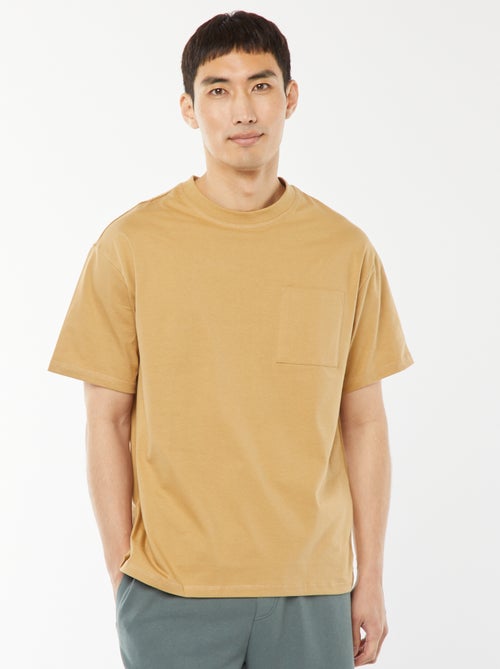 T-shirt in maglia jersey a maniche corte - Kiabi