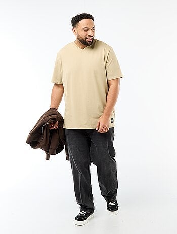 T-shirt in maglia jersey a maniche corte