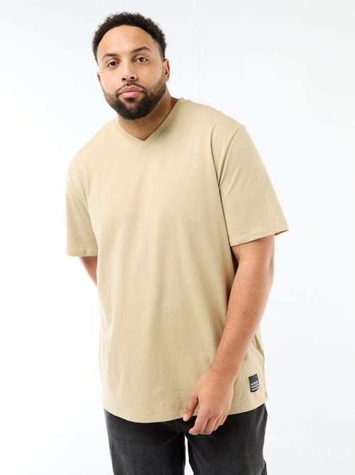 T-shirt in maglia jersey a maniche corte - Kiabi