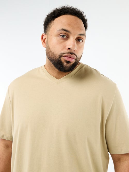 T-shirt in maglia jersey a maniche corte - Kiabi