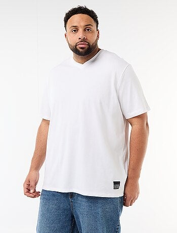 T-shirt in maglia jersey a maniche corte