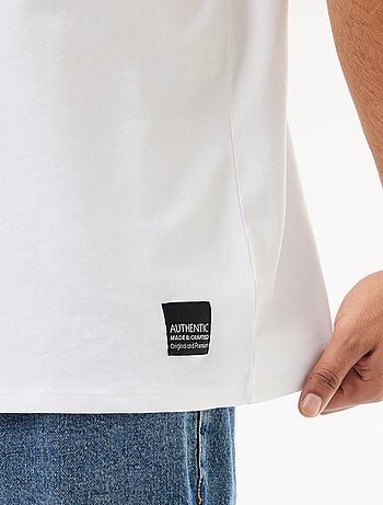 T-shirt in maglia jersey a maniche corte