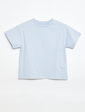 T-shirt in maglia jersey a maniche corte