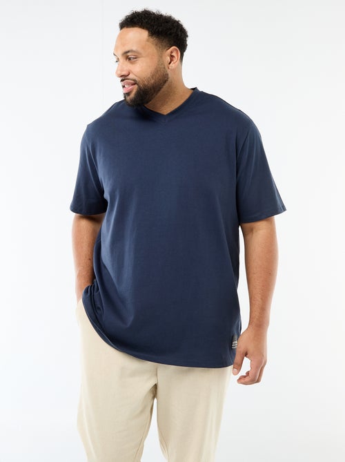 T-shirt in maglia jersey a maniche corte - Kiabi