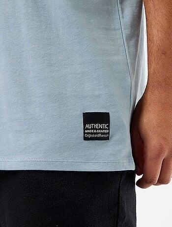 T-shirt in maglia jersey a maniche corte