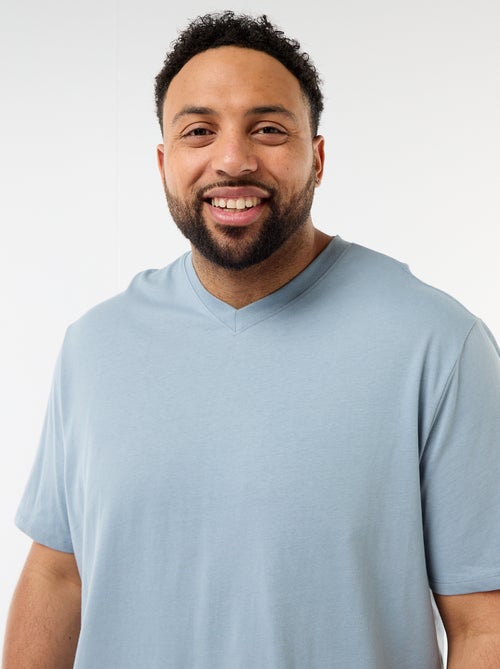 T-shirt in maglia jersey a maniche corte - Kiabi