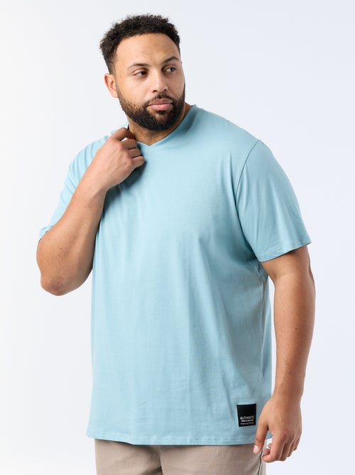 T-shirt in maglia jersey a maniche corte - Kiabi T-shirt in maglia jersey a maniche corte - Kiabi