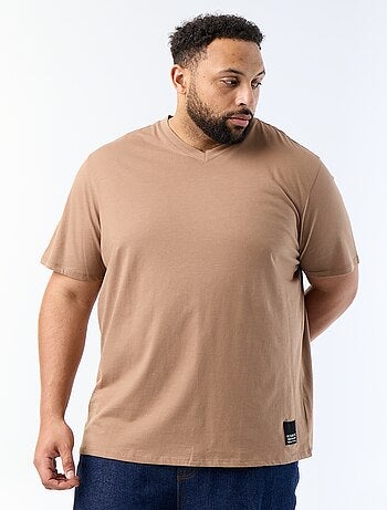 T-shirt in maglia jersey a maniche corte
