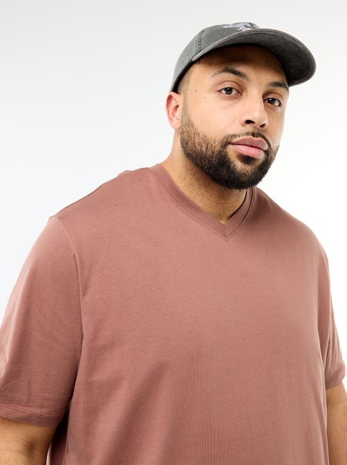 T-shirt in maglia jersey a maniche corte - Kiabi