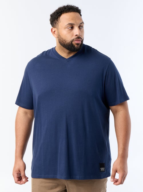 T-shirt in maglia jersey a maniche corte - Kiabi