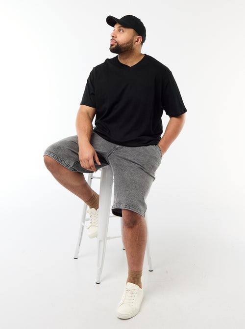 T-shirt in maglia jersey a maniche corte - Kiabi