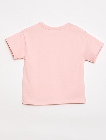 T-shirt in maglia jersey a maniche corte