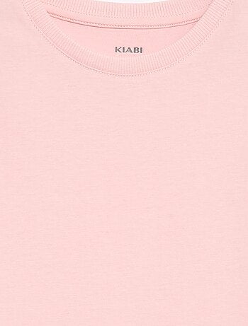 T-shirt in maglia jersey a maniche corte