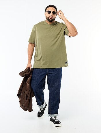 T-shirt in maglia jersey a maniche corte