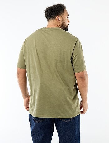 T-shirt in maglia jersey a maniche corte