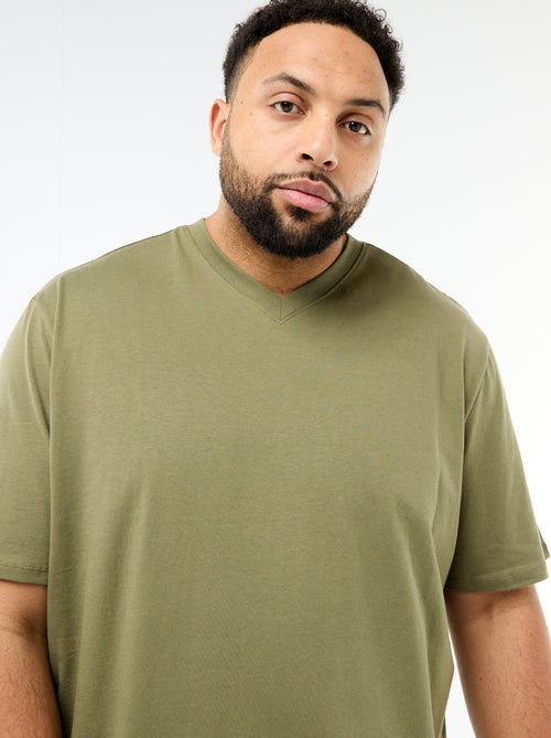 T-shirt in maglia jersey a maniche corte - Kiabi