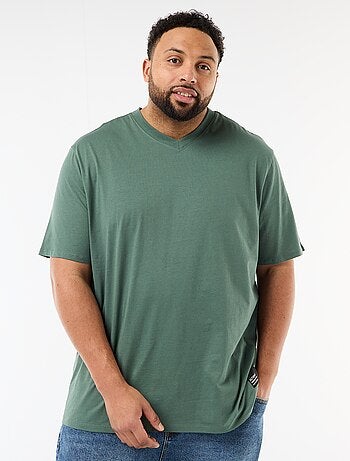 T-shirt in maglia jersey a maniche corte