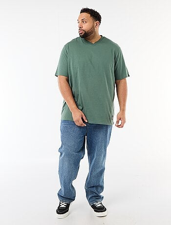 T-shirt in maglia jersey a maniche corte