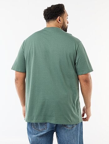 T-shirt in maglia jersey a maniche corte