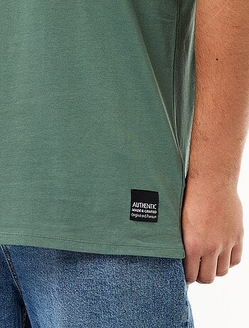 T-shirt in maglia jersey a maniche corte