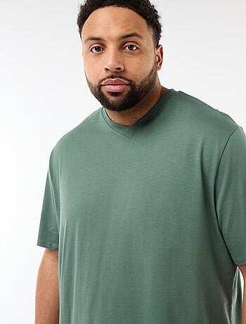 T-shirt in maglia jersey a maniche corte