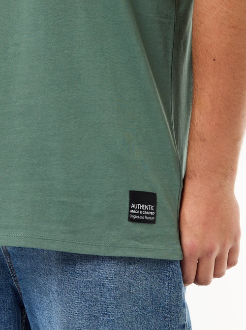 T-shirt in maglia jersey a maniche corte - Kiabi