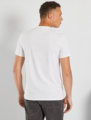 T-shirt da - bianco - Kiabi