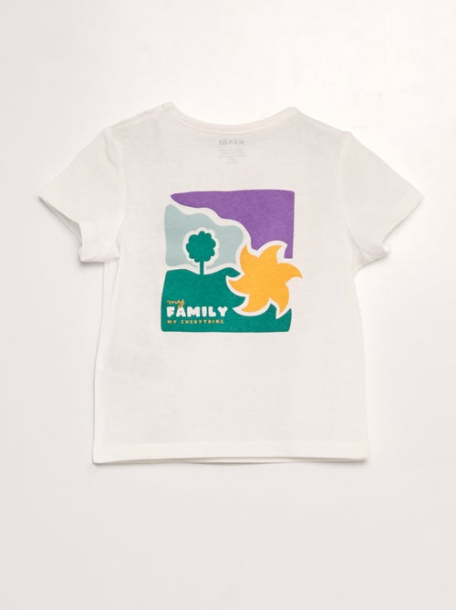 T-shirt in maglia jersey 'festa della mamma' - Kiabi