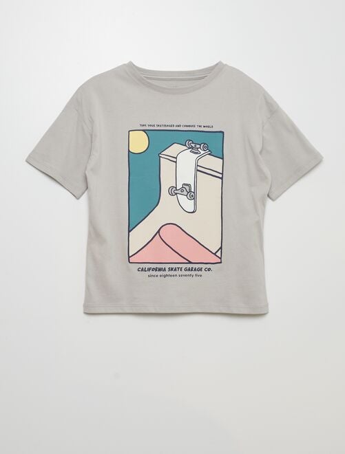 T-shirt in maglia jersey - Kiabi