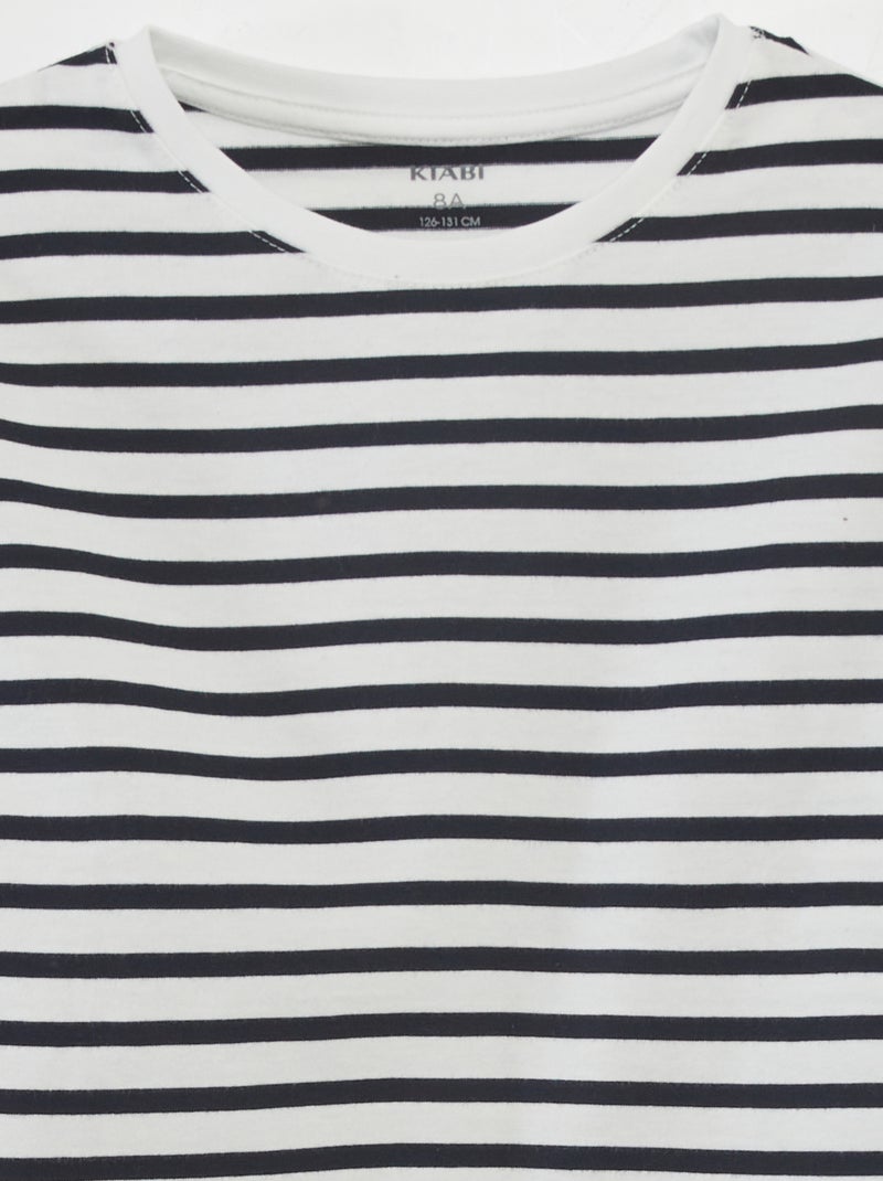 T-shirt in maglia jersey pesante - Tough Cotton BIANCO - Kiabi