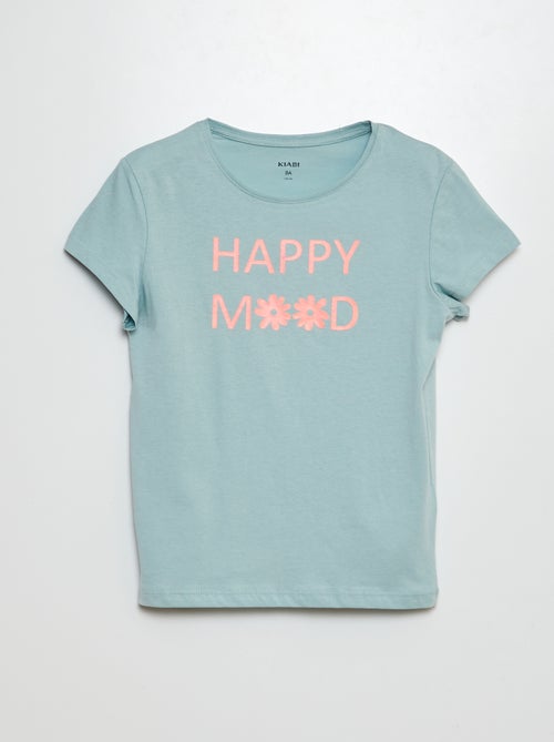 T-shirt in maglia jersey stampata - Kiabi
