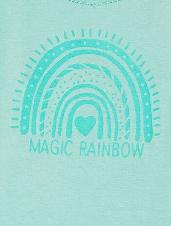 T-shirt in maglia jersey stampata
