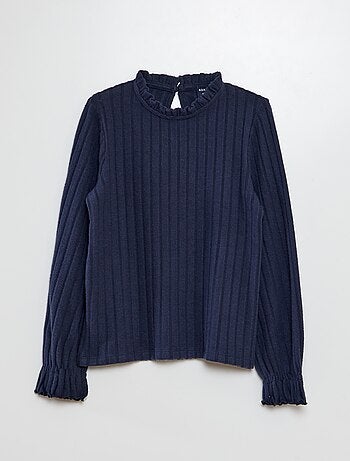 T-shirt in maglia morbida